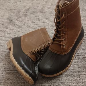 Men's Jbu Faux Fur Lace Up Winter Boots